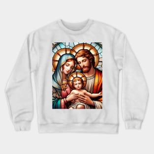 The family of Our Lord Jesus Christ little baby Crewneck Sweatshirt